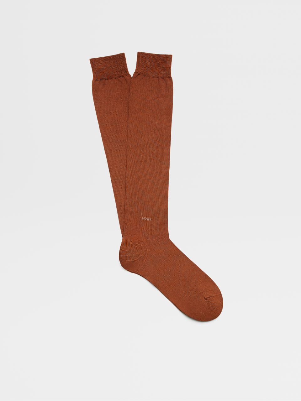 Vicuna Color Everyday Triple X Cotton Blend Mid Calf Socks